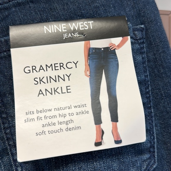 Nine West gramercy skinny ankle jeans - Picture 3 of 5